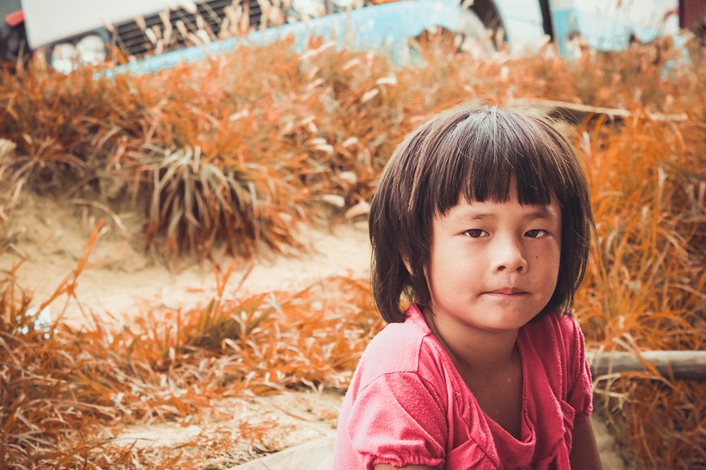 Little Bhutanese girl