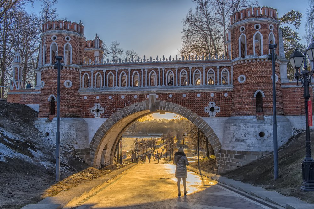 мост в Царицыно