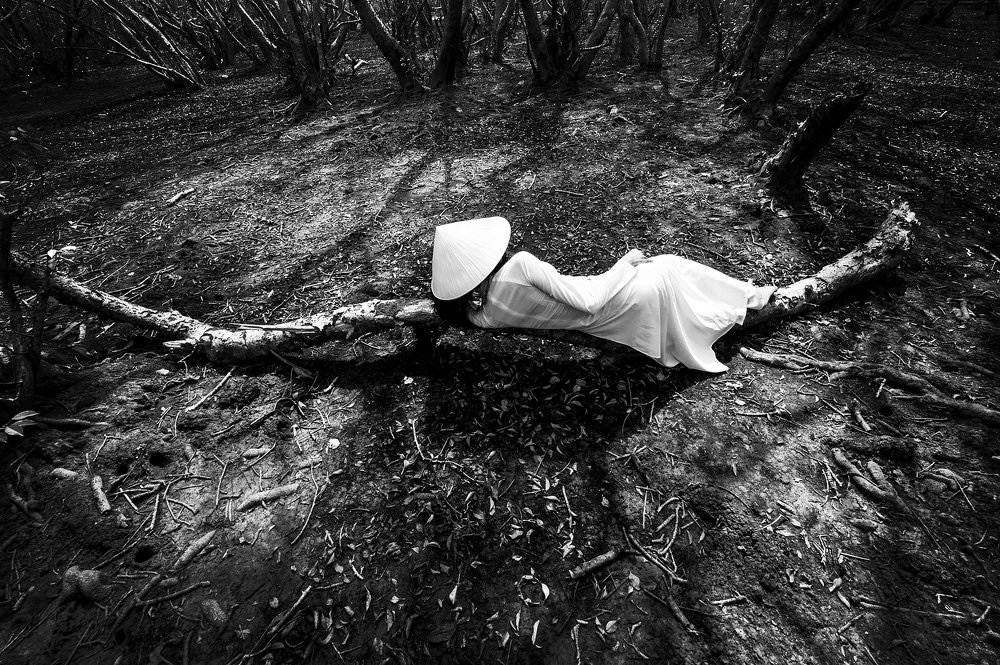 Ao Dai  traditional Hue -Vietnam