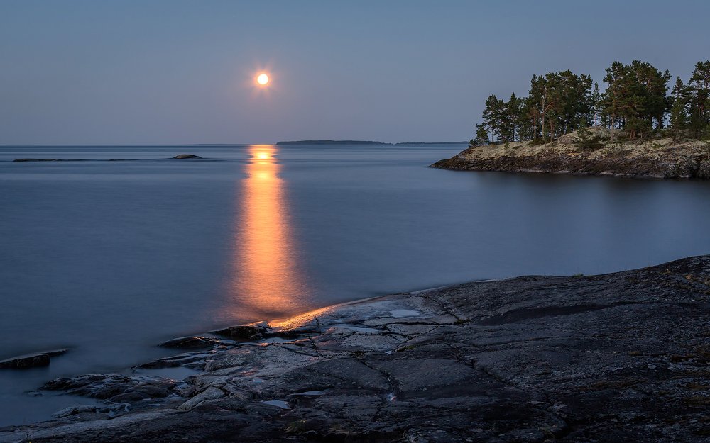 Лунная дорога.