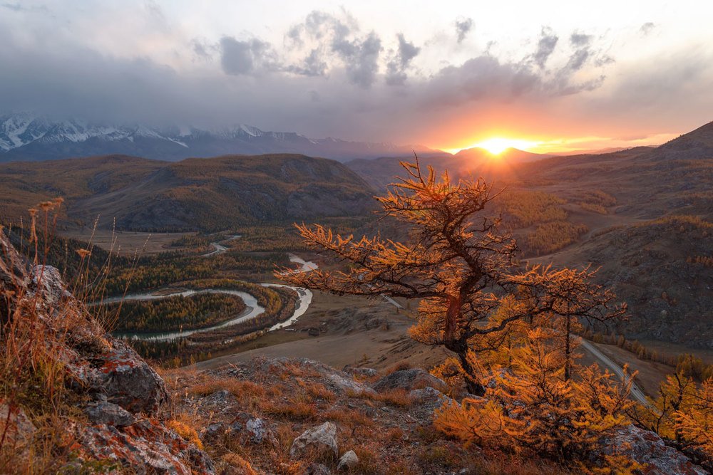 Прощаясь с олнцем