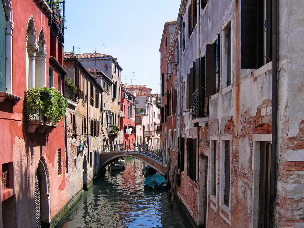 Жарким днем в Венеции