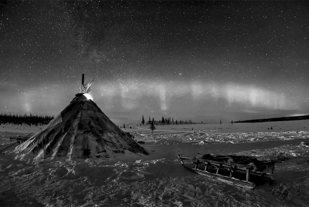 Северное сияние.