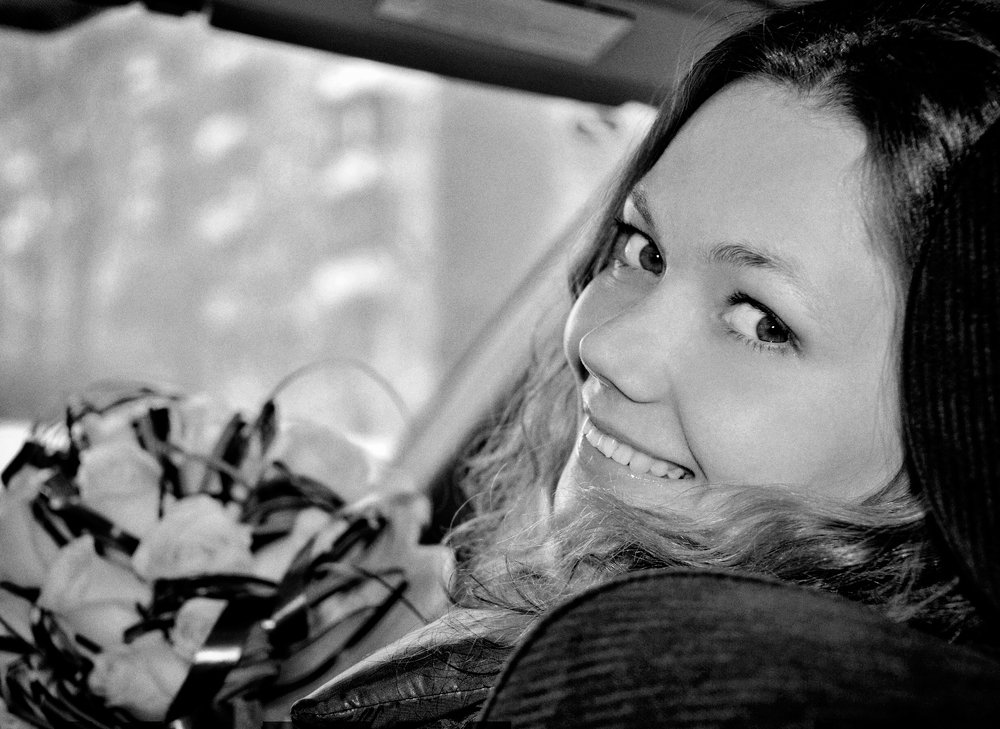 Улыбка невесты...