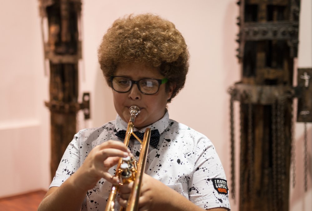 trumpet boy