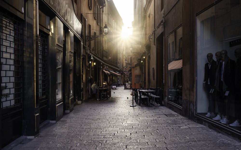 Street of Bologna
