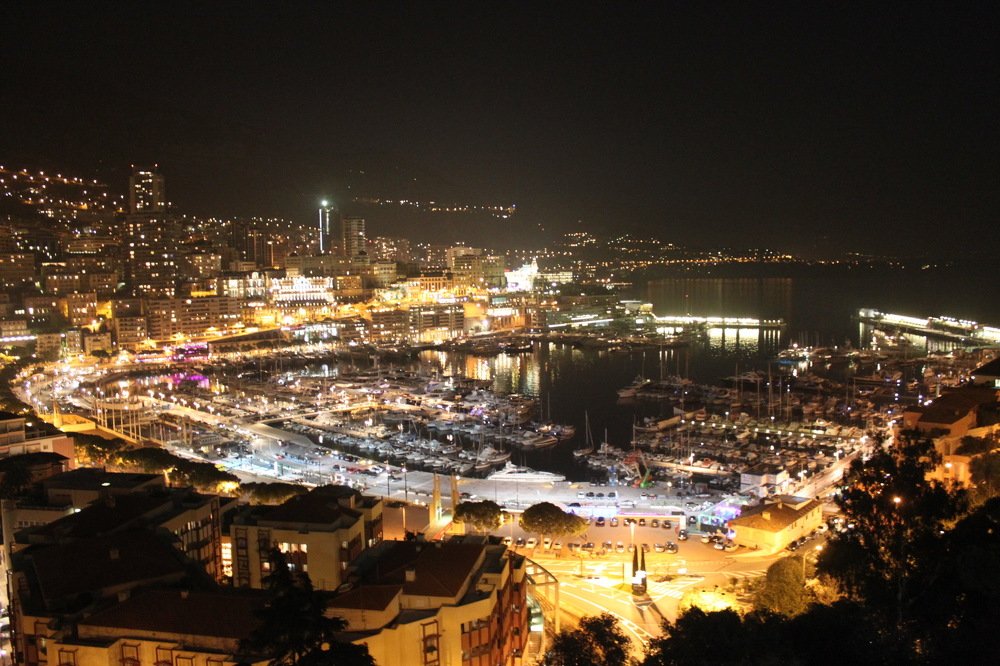 Ночной Монако