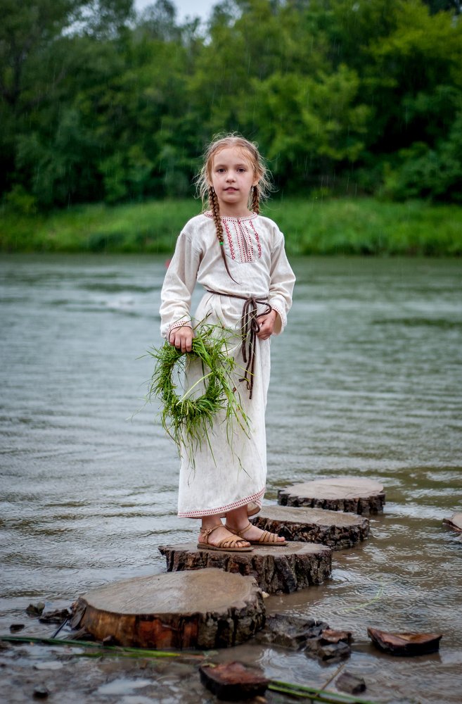 В ночь на купальские гадания....
