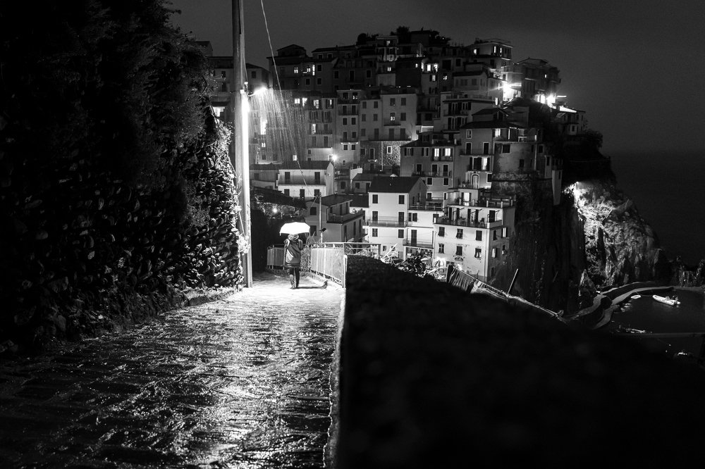 Rainy Manarola
