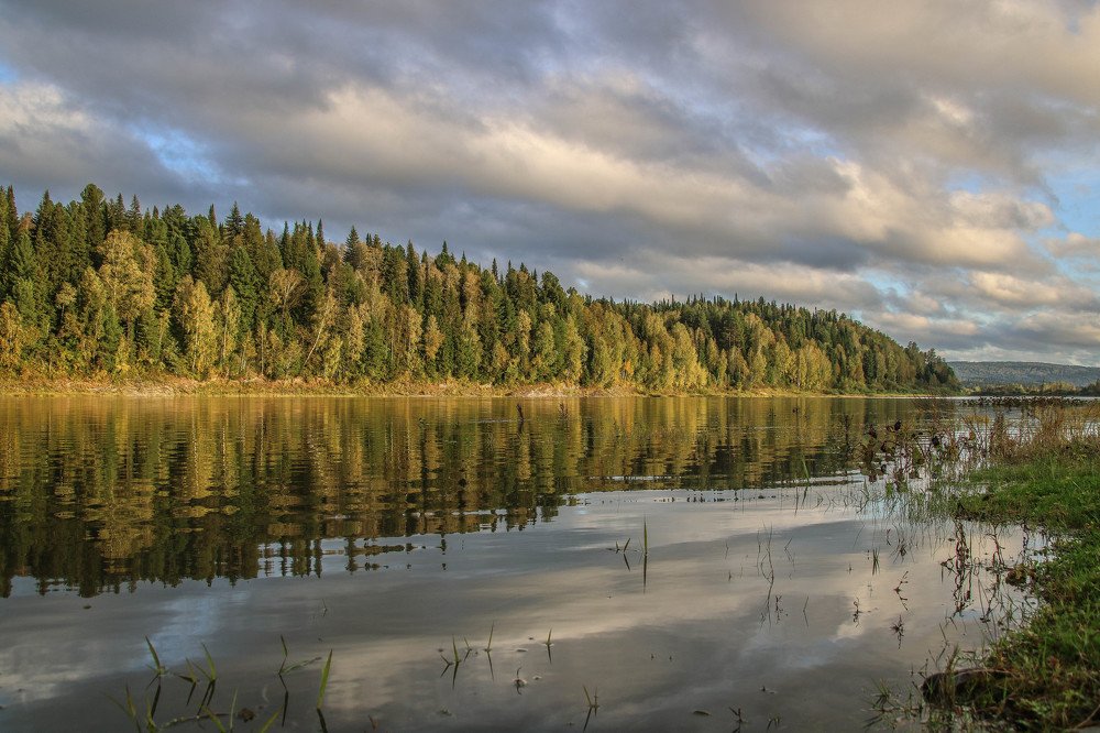 Река Мрас-Су. Кузбасс.