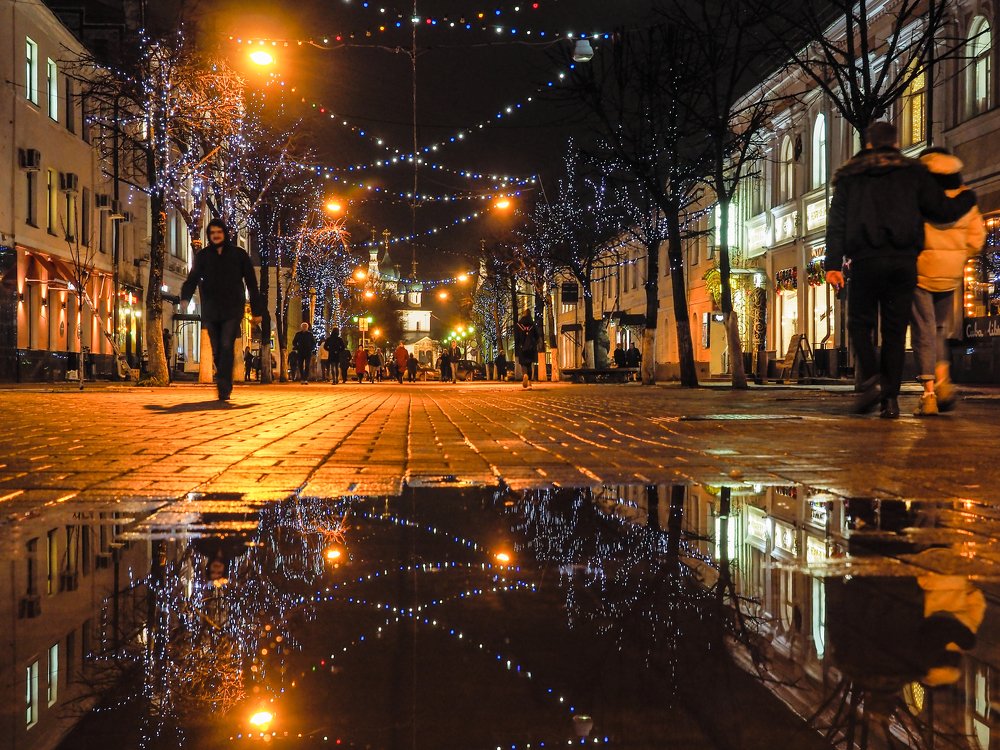 Вечерний Ярославль, ноябрь.