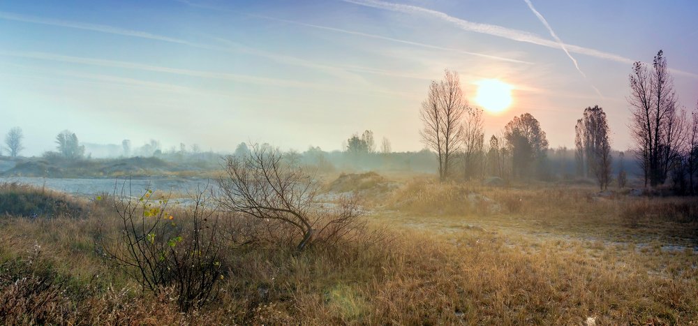 Осенний рассвет..