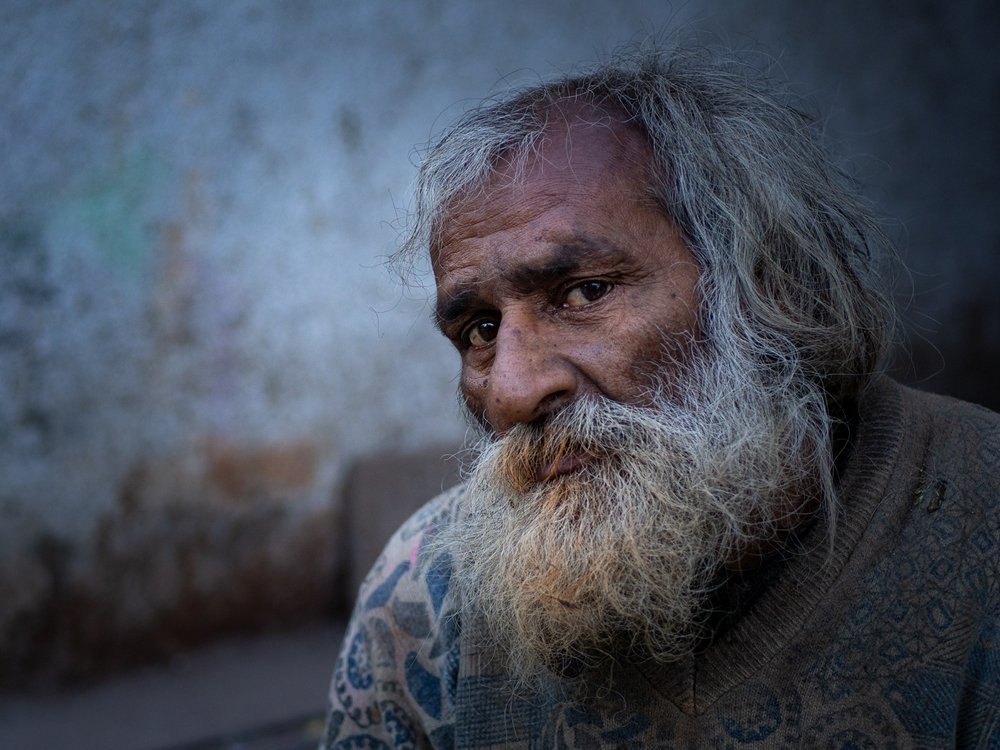 A portrait from India