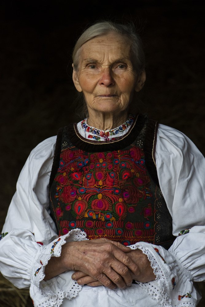 Old women from The Land of Lapus/Romania