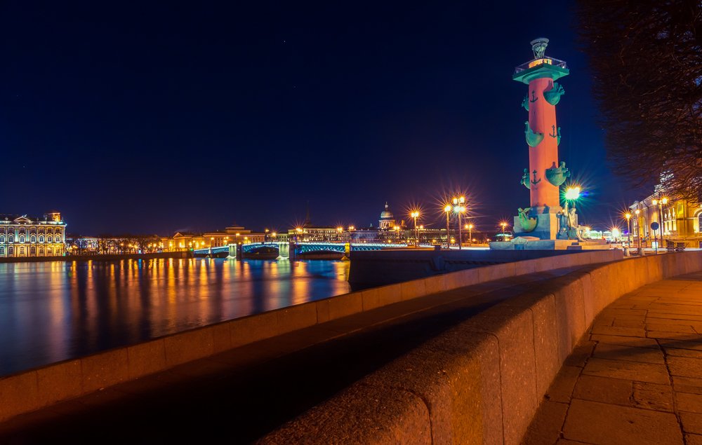 Ночной Санкт-Петрбург