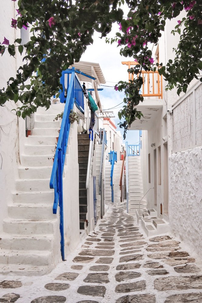 По улочкам Миконоса