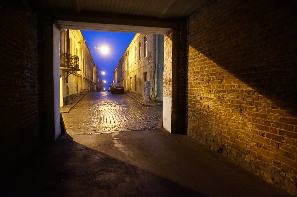 выборгские улочки.