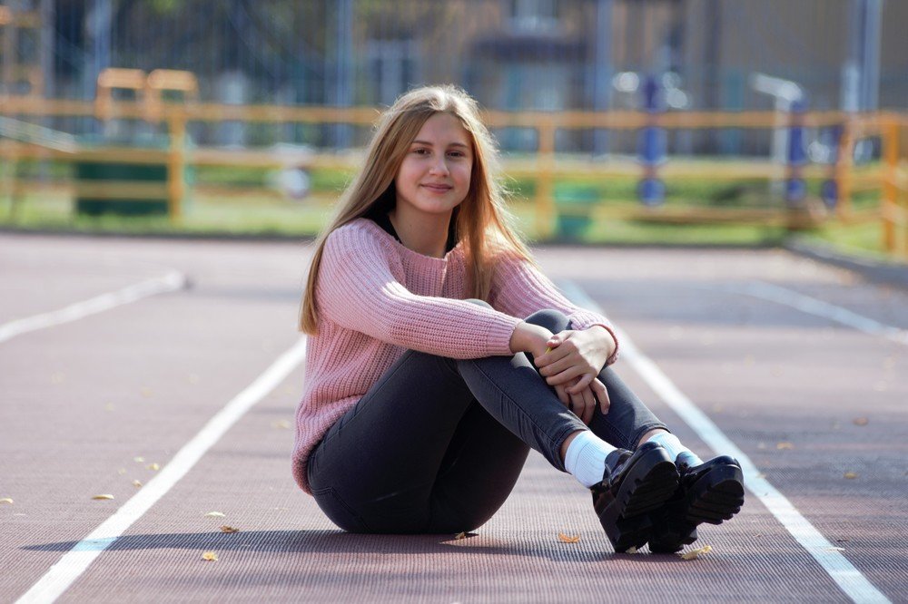 Почти спортсменка