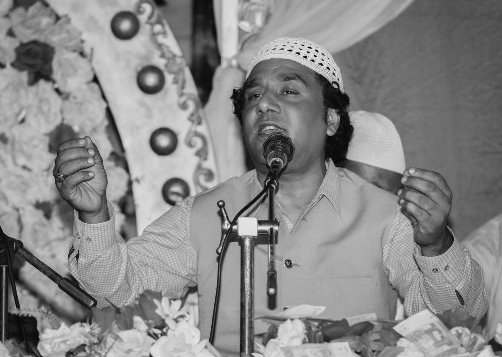 The Qawwal in B&W