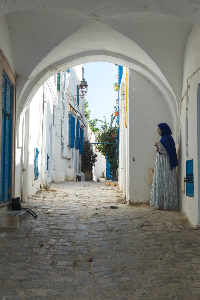 Sidi Bou Saïd. Tounise