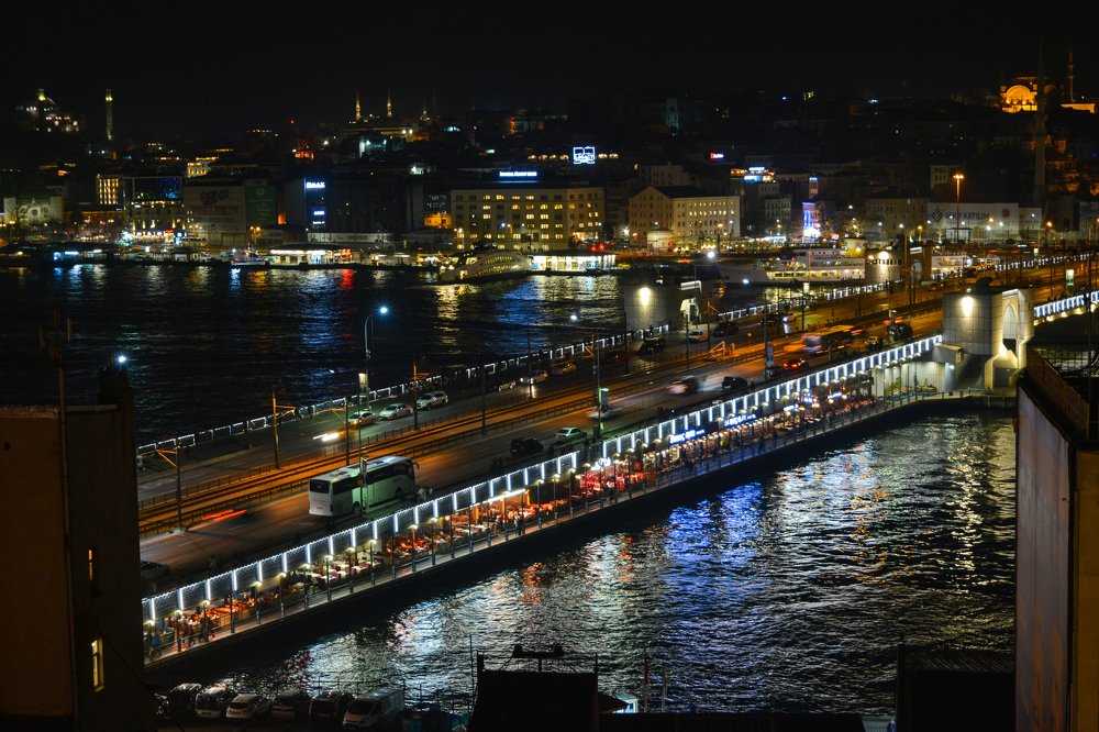 Ночной Стамбул