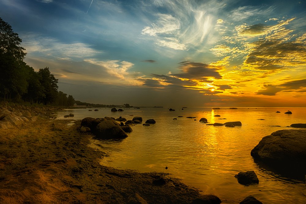 Весенний закат