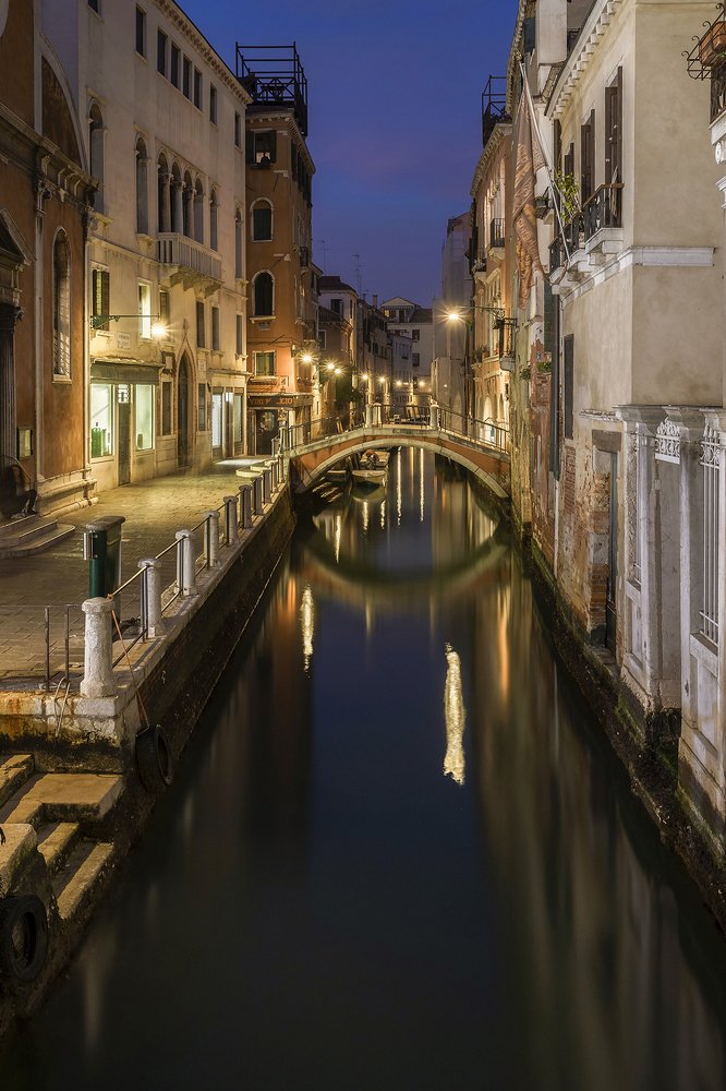 Venezia e la sua ora blu.