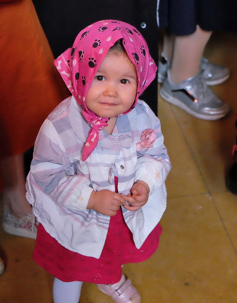 Монастырь. Праздничный день.