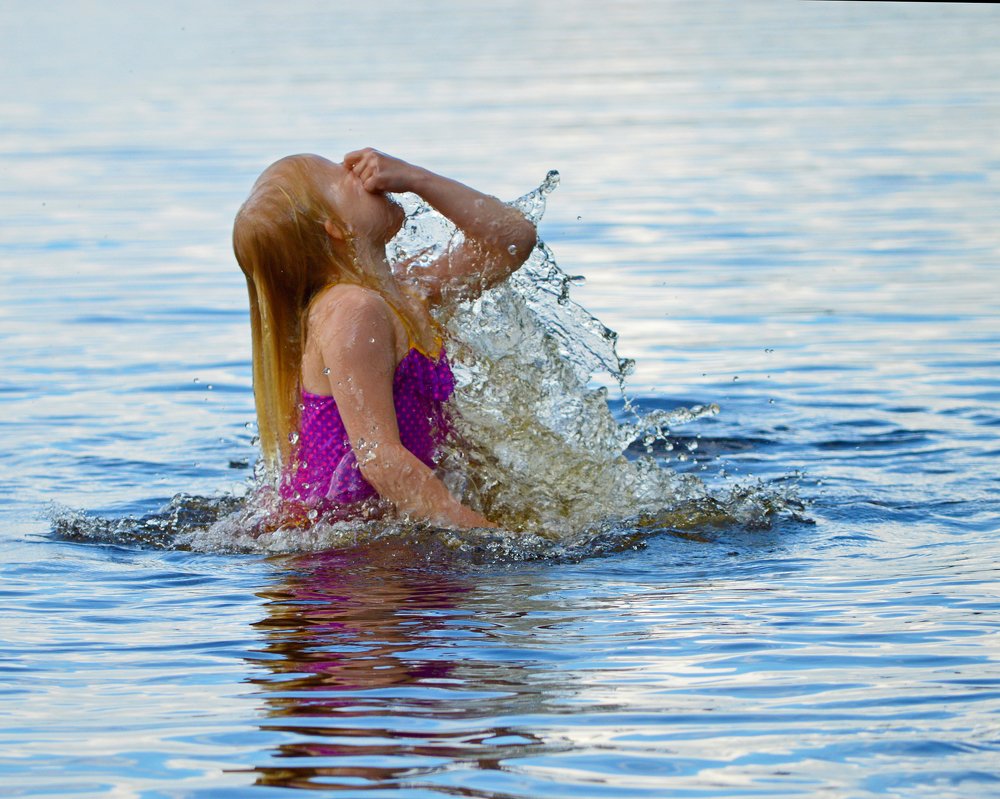 A little lake mermaid