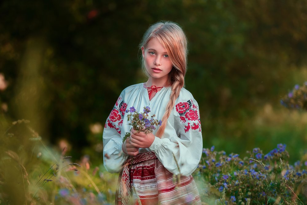 на рассвете