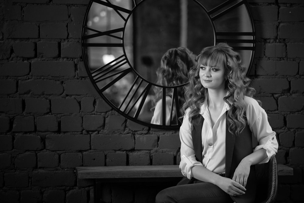 Визажист в кадре...