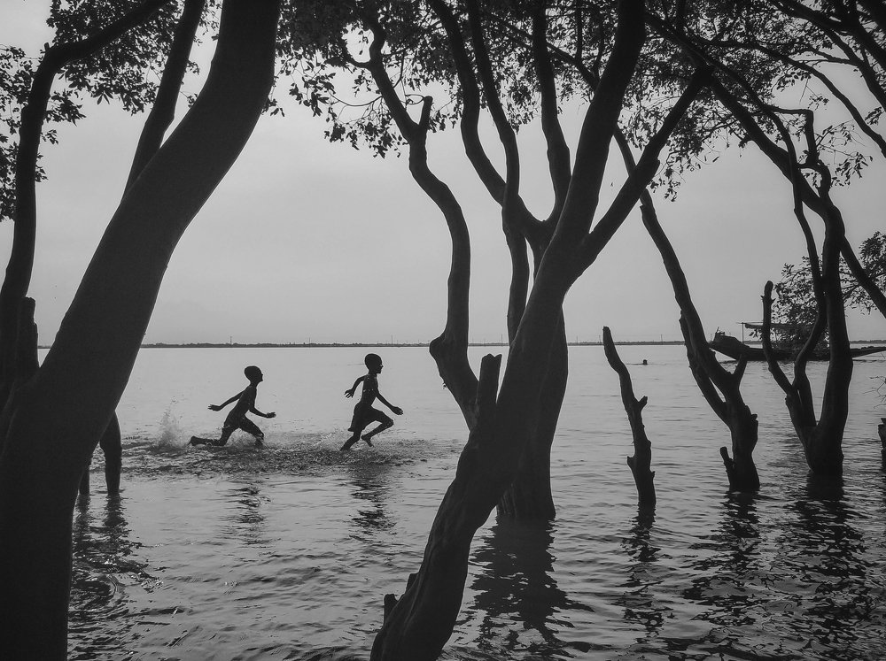 Childhood in a Haor (water land)