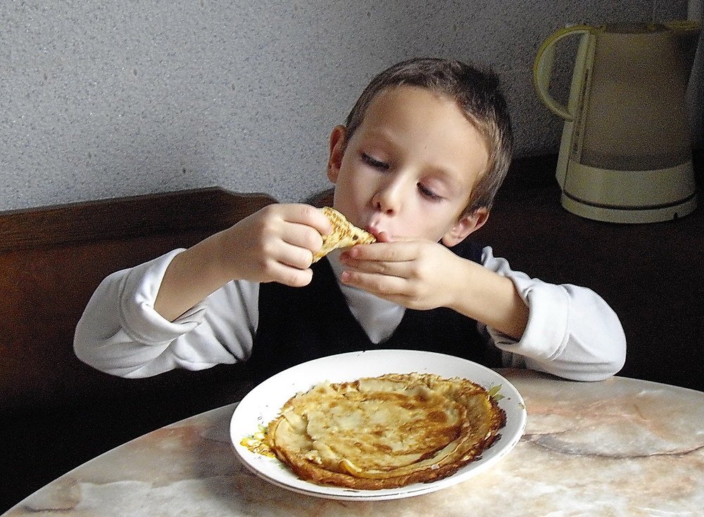 Вкусные у бабушки блины