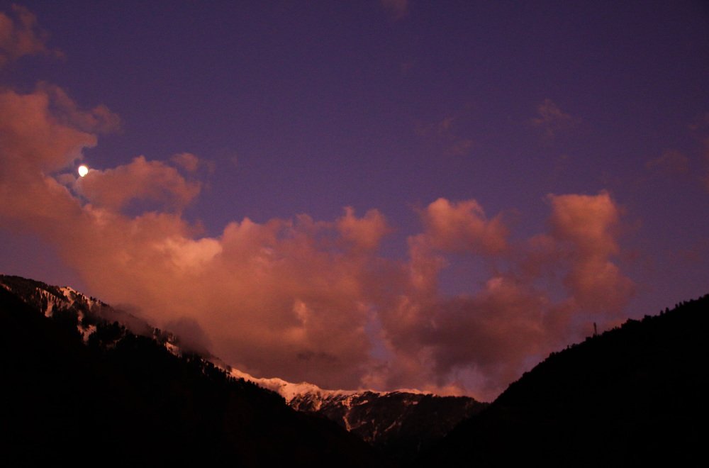 Moon At Dusk