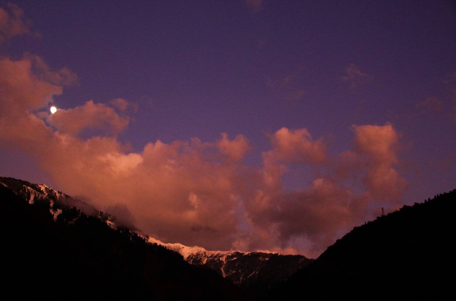 Moon At Dusk
