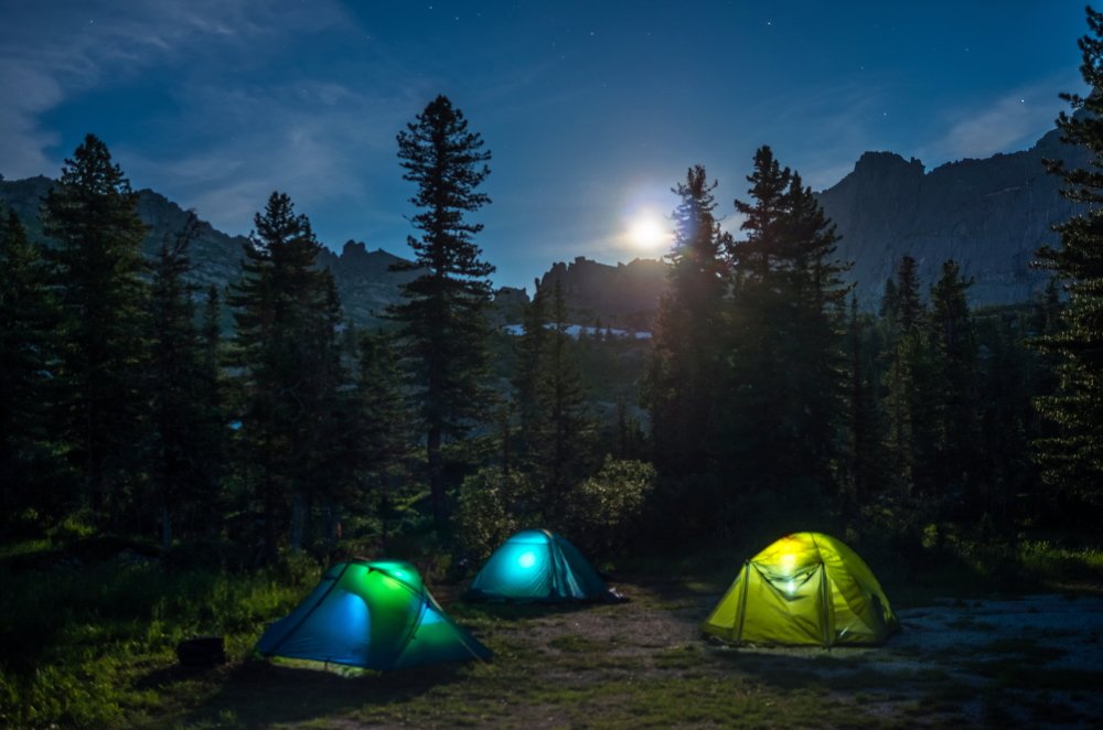 Лунная ночь.