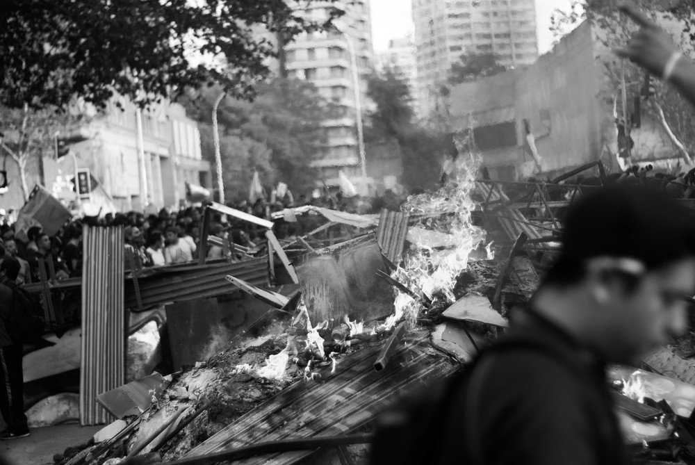 Protest in chile 2019