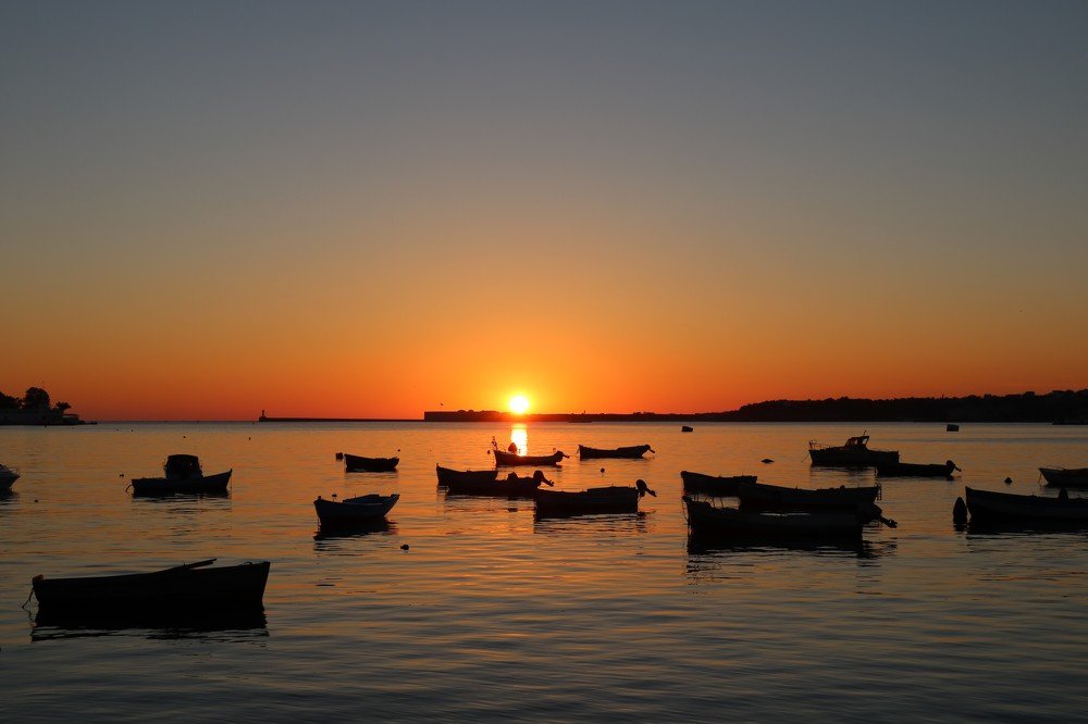 Закат в Аполлоновке.