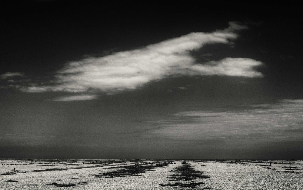 Cloud over Orford Ness Beach