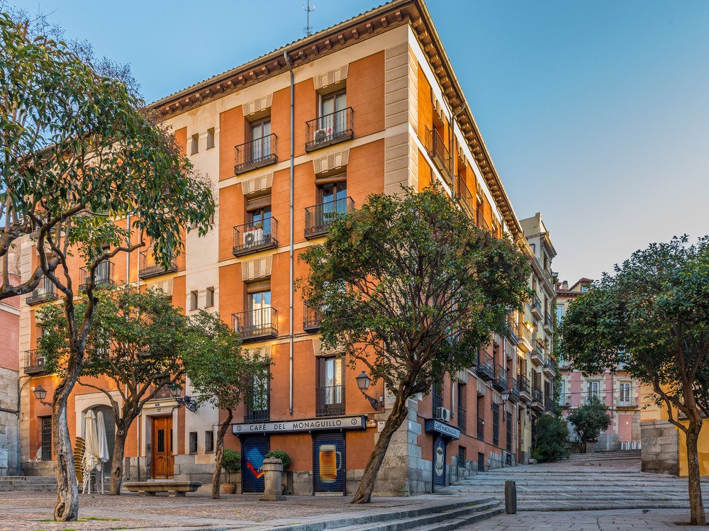 Plaza de la Cruz Verde, Madrid.