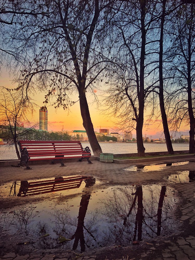 Весна в Екатеринбурге.