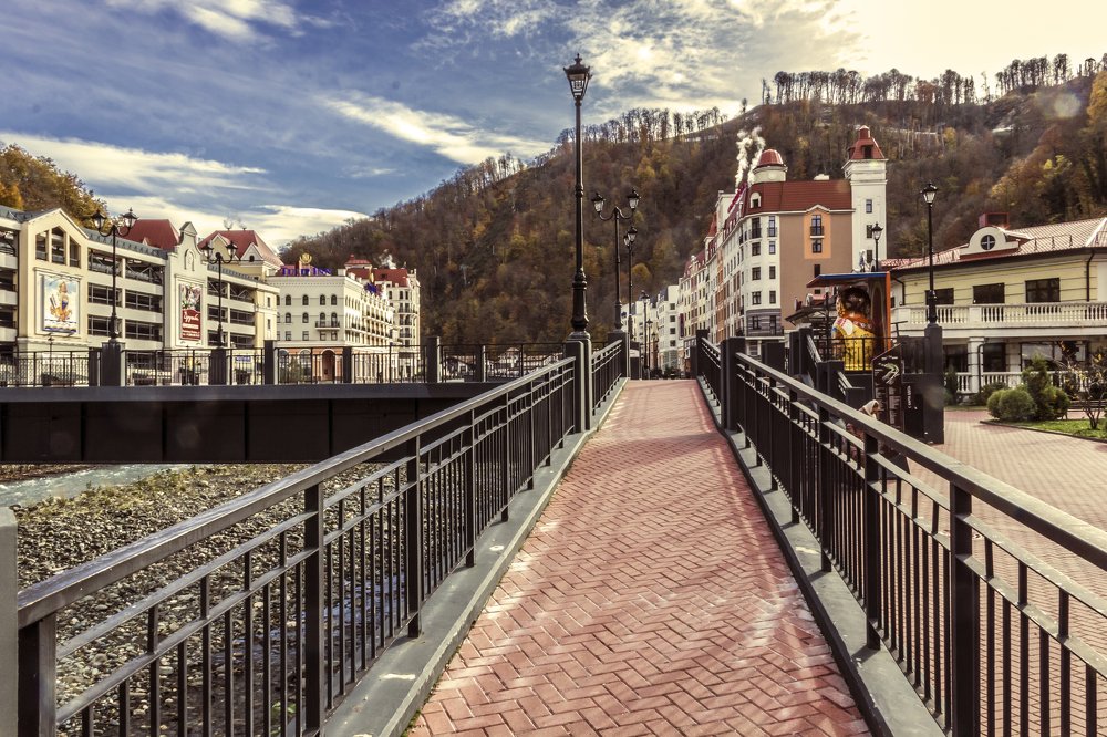 Роза Хутор осенью