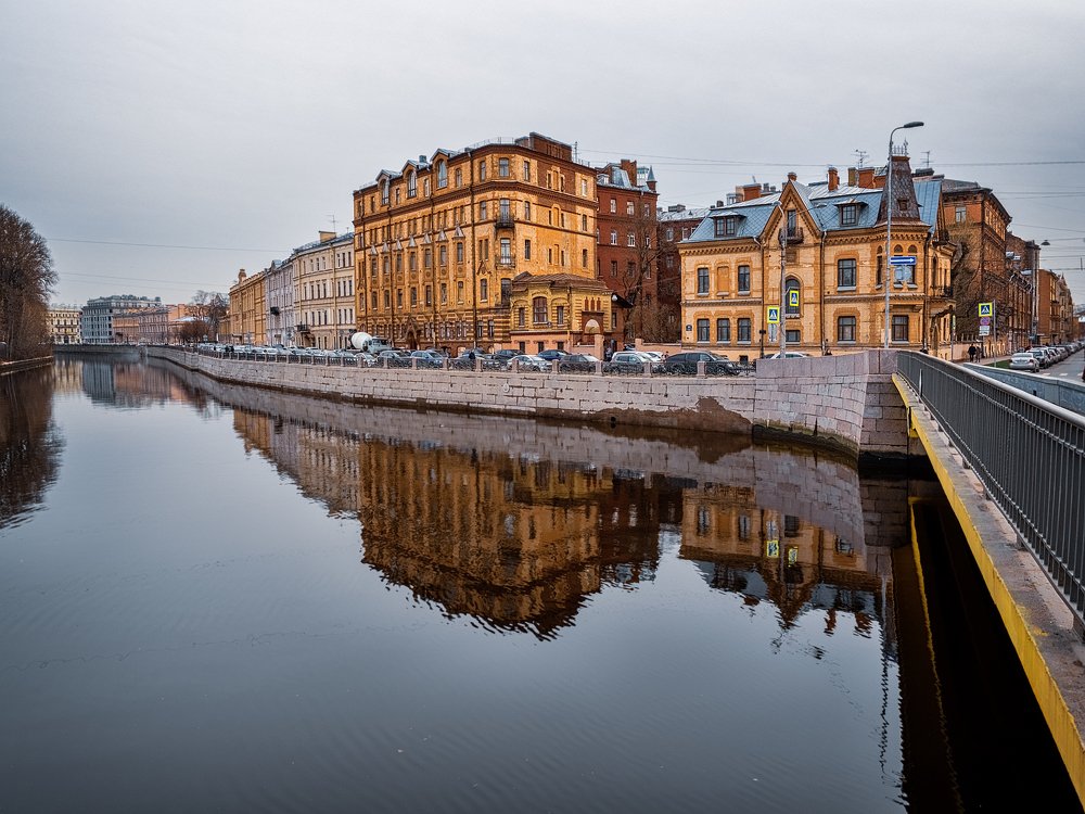 The city in late autumn.
