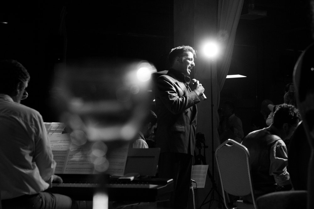 С оркестром La 2X4 Rosarina