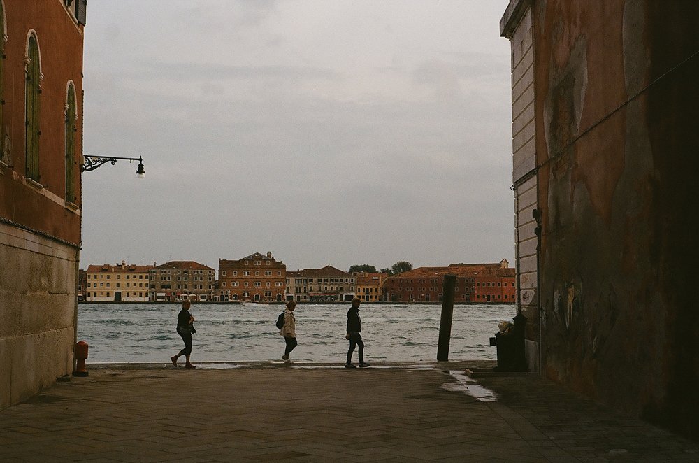 Walking of threesome