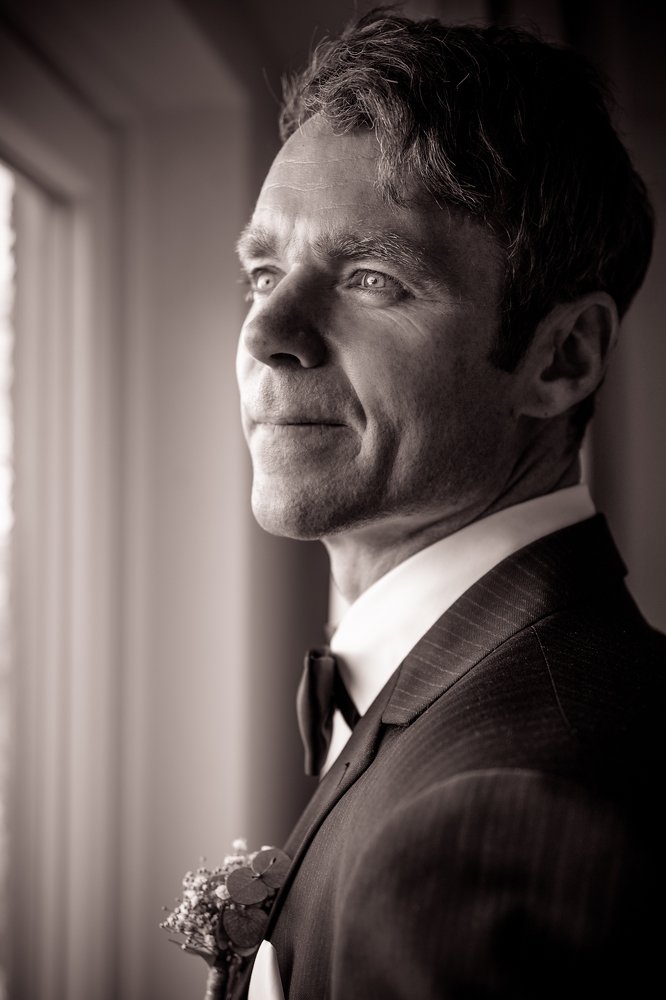 Before the wedding ceremony