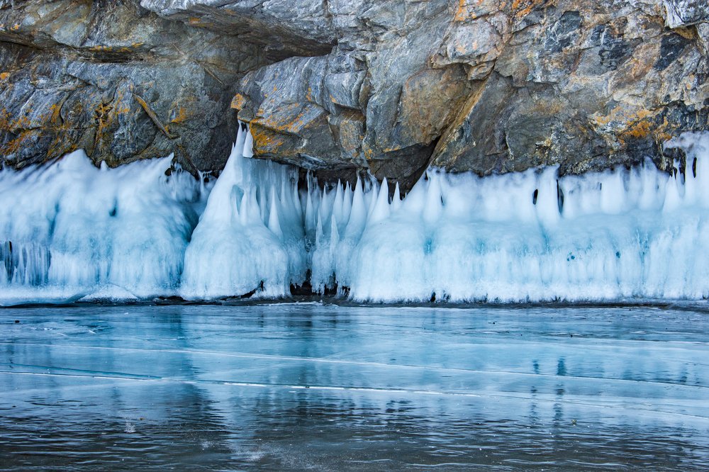 Ледяные кружева, Байкал