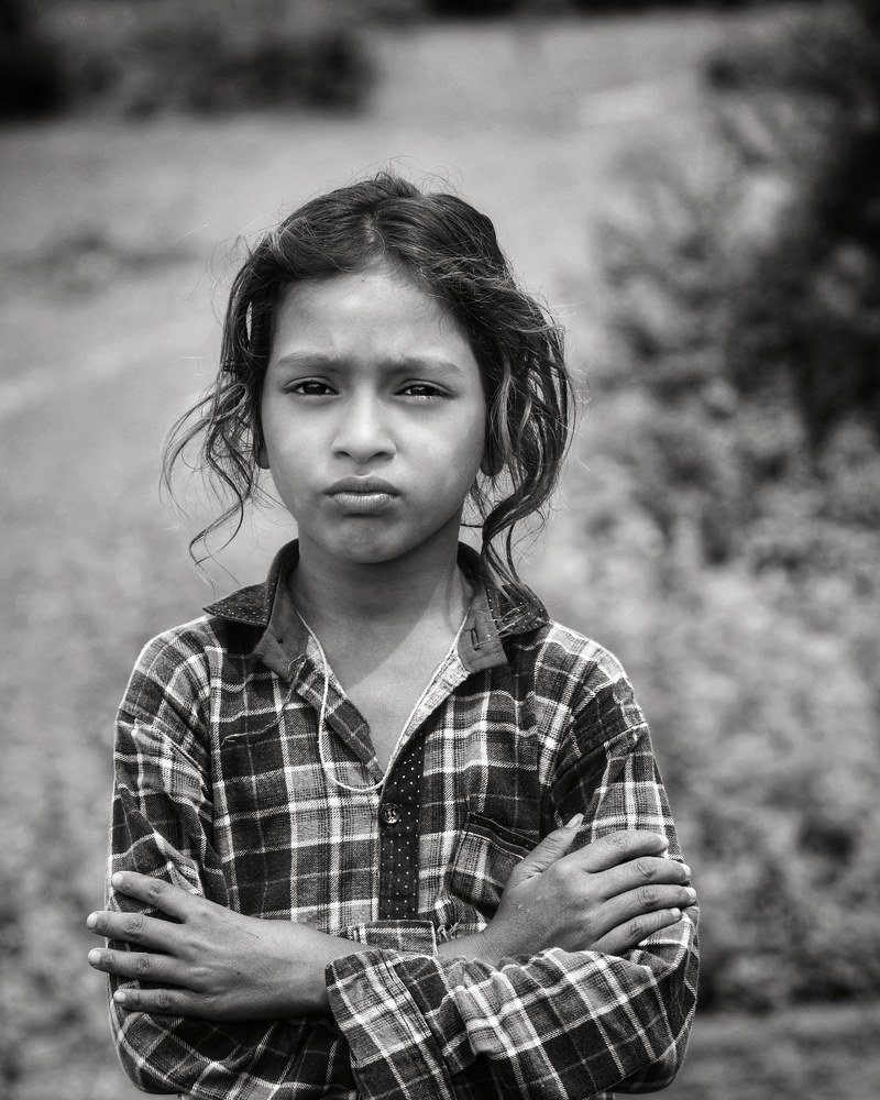 Black & White Portrait