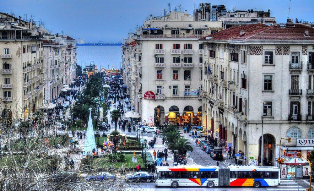 Aristotelous Square Thessaloniki Greece