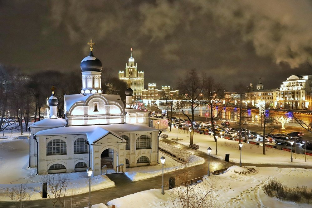 В парке Зарядье